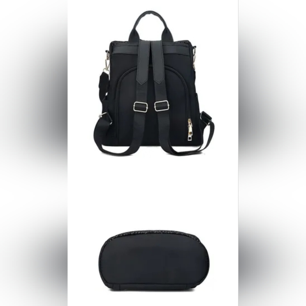 Sequin Multifunction Backpack / Shoulder Bag For … - image 6